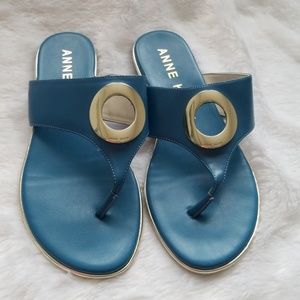Anne Klein flat sandals